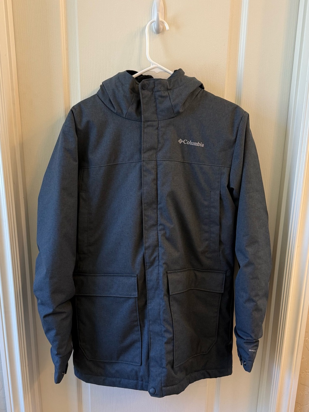Columbia Boys XL Suttle Mountain Parka  - Charcoal Gray